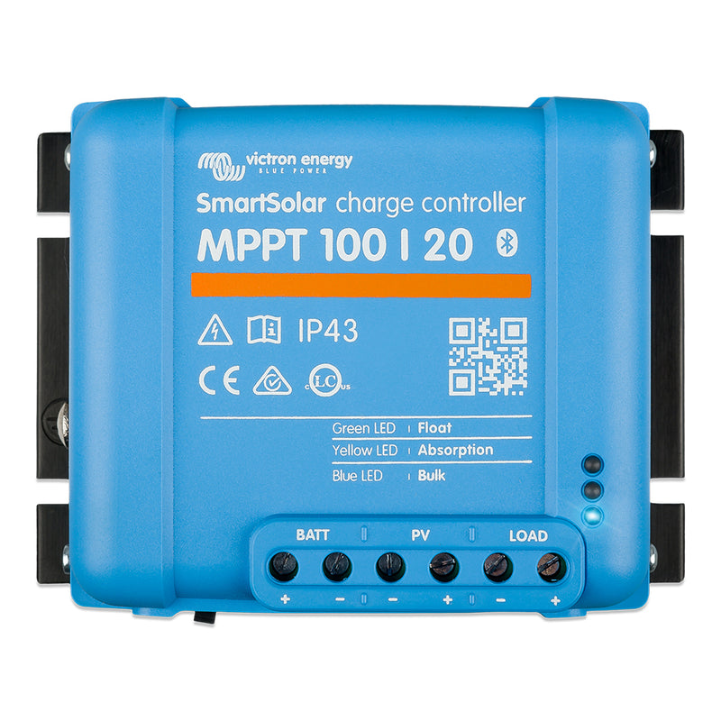 Victron SmartSolar MPPT 100/20 - Up to 48 VDC - UL Approved [SCC110020160R]-Angler's World