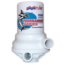 Rule Tournament Series 1600 GPH Livewell Pump Dual Port [209FDP]-Angler's World