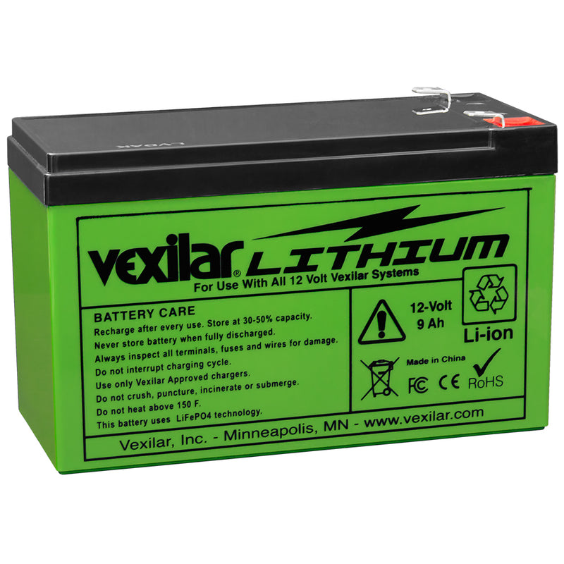Vexilar 12V Lithium Ion Battery [V-100L]-Angler's World