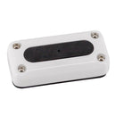 Seaview Cable Seal w/Cover - White Powder Coated Stainless Steel f/Wire Up to 10.6mm/0.5" [CGM17SW]-Angler's World