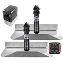 Bennett Marine 18x9 Hydraulic Trim Tab System w/One Box Indication [189OBI]-Angler's World