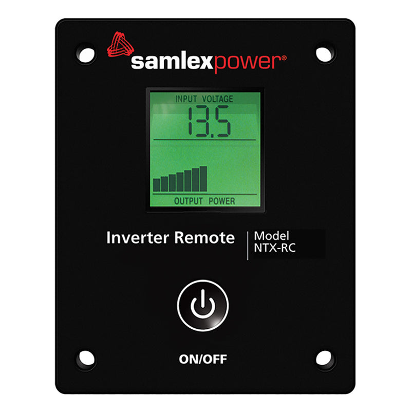 Samlex NTX-RC Remote Control w/LCD Screen f/NTX Inverters [NTX-RC]-Angler's World