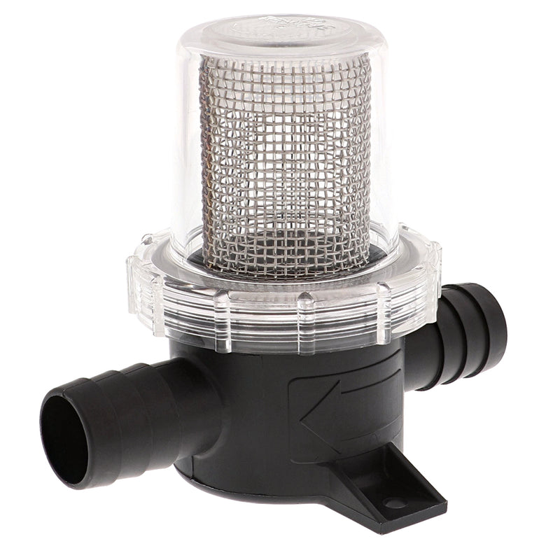 Jabsco Pumpgard In-Line Strainer 3/4 Hose - 40 Mesh [36200-0000]-Angler's World