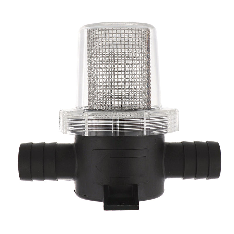 Jabsco Pumpgard In-Line Strainer 3/4 Hose - 40 Mesh [36200-0000]-Angler's World