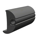 TACO Flexible Vinyl Black Rub Rail 1-1/16" x 1-7/8" 50L [V11-2423BKA50-1]-Angler's World
