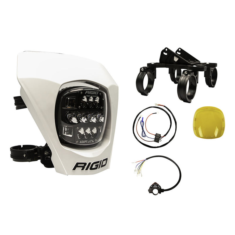 RIGID Industries Adapt XE Extreme Enduro LED Moto Kit - White [300417]-Angler's World