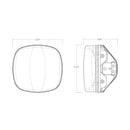 RIGID Industries Adapt XE Number Plate - White [300419]-Angler's World