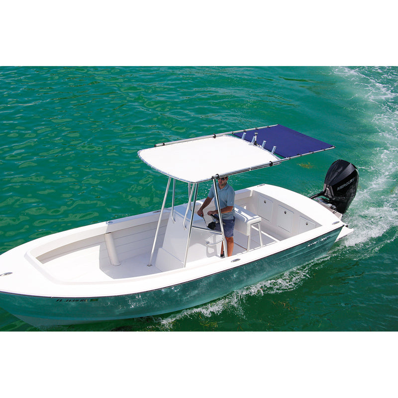 SureShade PTX Power Shade - 69" Wide - Stainless Steel - Black [2021026252]-Angler's World