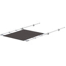 SureShade PTX Power Shade - 51" Wide - Stainless Steel - Grey [2021026257]-Angler's World