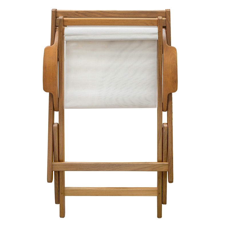 Whitecap Sun Chair - Teak [60073]-Angler's World