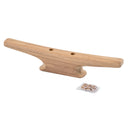 Whitecap 10" Cleat - Teak [60404]-Angler's World