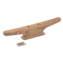 Whitecap 12" Cleat - Teak [60406]-Angler's World