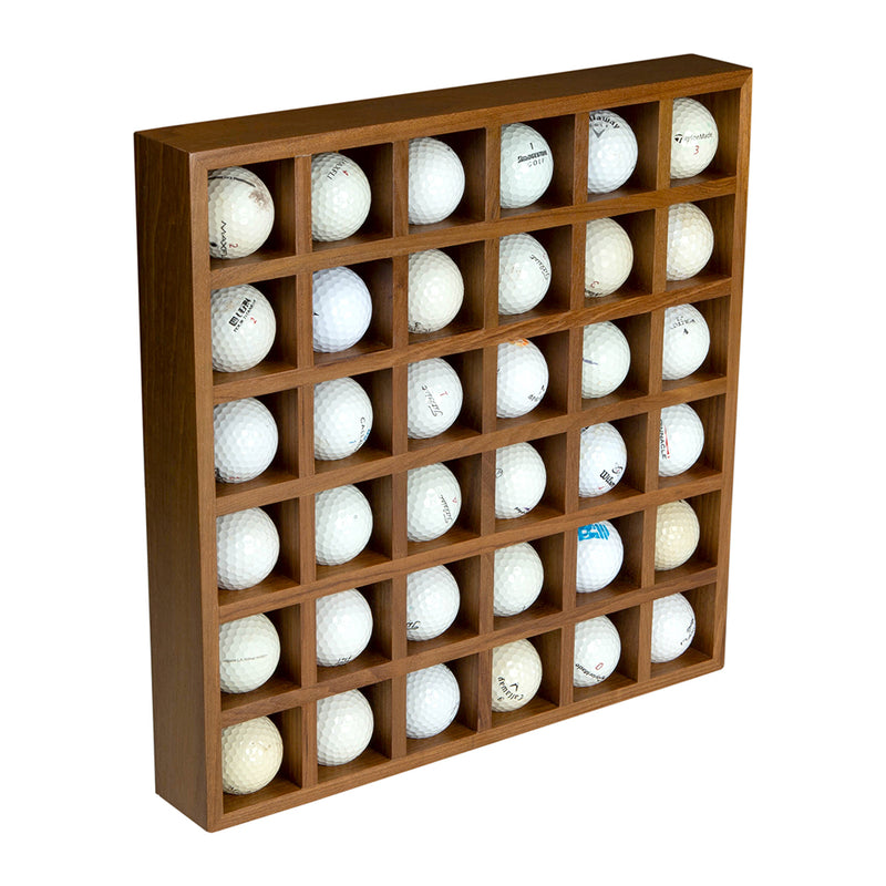 Whitecap Golf Ball Rack 36 - Teak [60455-TO]-Angler's World