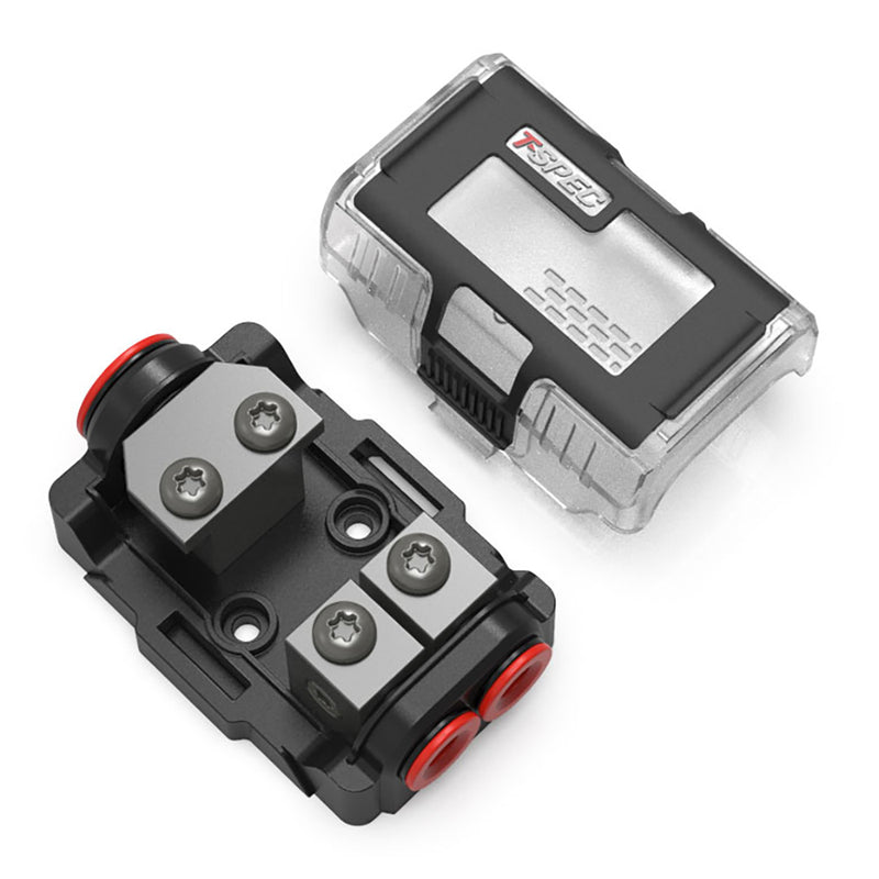 T-Spec VFDB2 MANL 2 Position Distribution Block w/Cover [VFDB2]-Angler's World