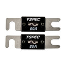 T-Spec V8 Series 80 AMP ANL Fuse - 2 Pack [V8-ANL80]-Angler's World