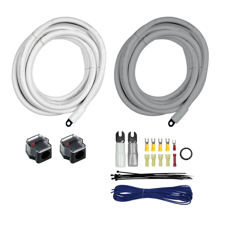 T-Spec V10-D104K 4 Gauge Add-A-Amp Kit f/1/0 Gauge Wire [V10-D104K]-Angler's World