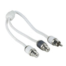 T-Spec V10 Series RCA Audio Y Cable - 2 Channel - 1 Male to 2 Females [V10RY2]-Angler's World