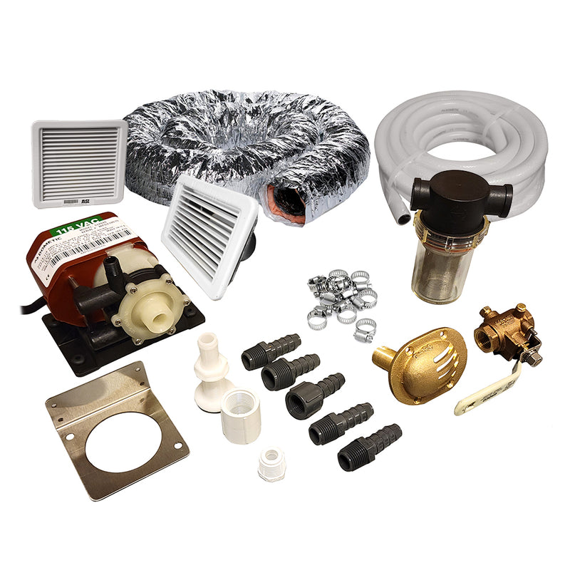 Dometic EnviroComfort 6,000 BTU Install Kit - 115V [9108732761]-Angler's World