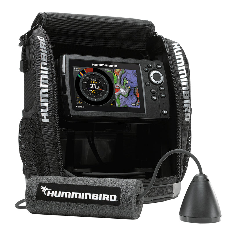 Humminbird ICE HELIX 5 CHIRP GPS G3 - Sonar/GPS Combo [411730-1]-Angler's World