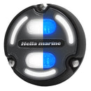 Hella Marine Apelo A2 Blue White Underwater Light - 3000 Lumens - Black Housing - Charcoal Lens w/Edge Light [016147-001]-Angler's World