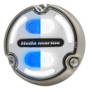 Hella Marine Apelo A2 Blue White Underwater Light - 3000 Lumens - Bronze Housing - White Lens w/Edge Light [016147-101]-Angler's World