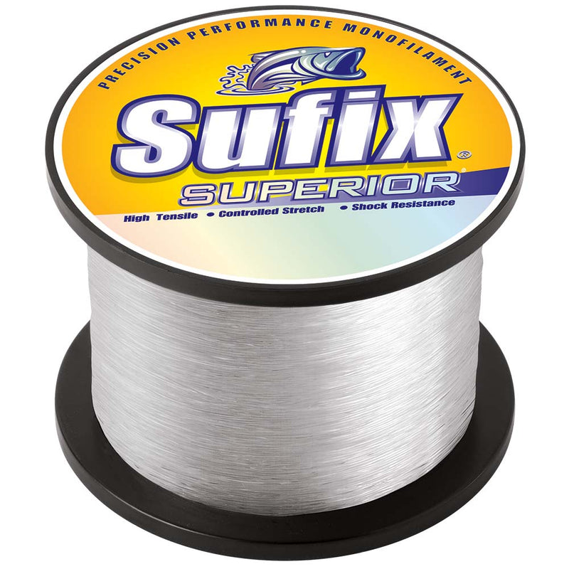Sufix Superior Clear Monofilament - 50lb - 4810 yds [648-050]-Angler's World