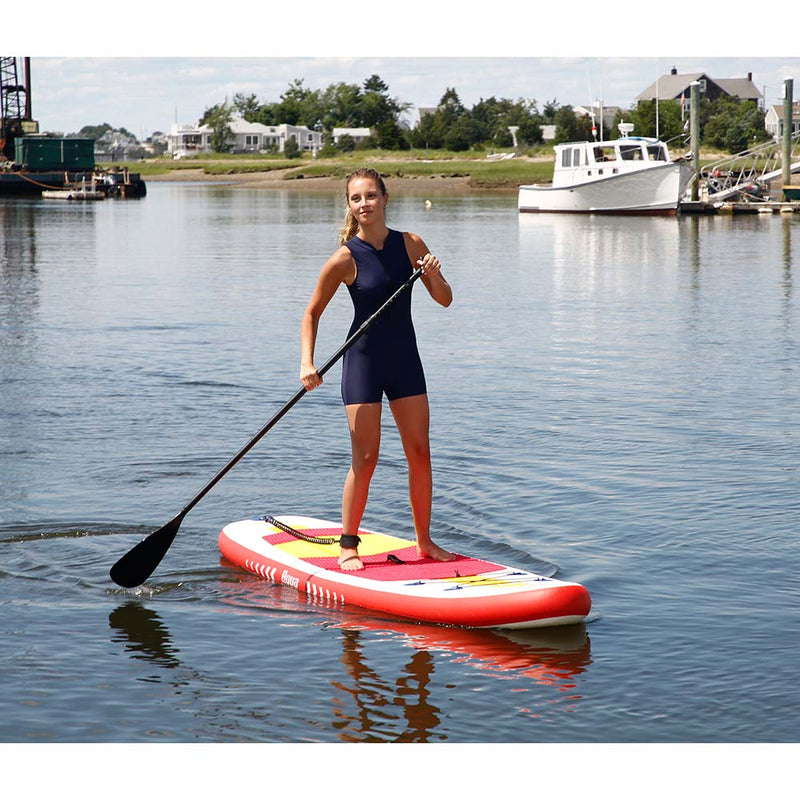 Aqua Leisure 10 Inflatable Stand-Up Paddleboard Drop Stitch w/Oversized Backpack f/Board Accessories [APR20925]-Angler's World