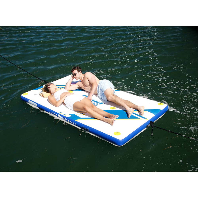 Aqua Leisure 8 x 5 Inflatable Deck - Drop Stitch [APR20923]-Angler's World