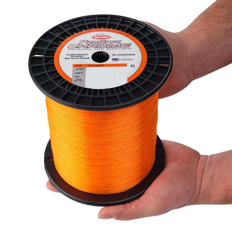 Berkley ProSpec Chrome Blaze Orange Monofilament - 80 lb - 3750 yds - PSC5B80-80 [1544014]-Angler's World