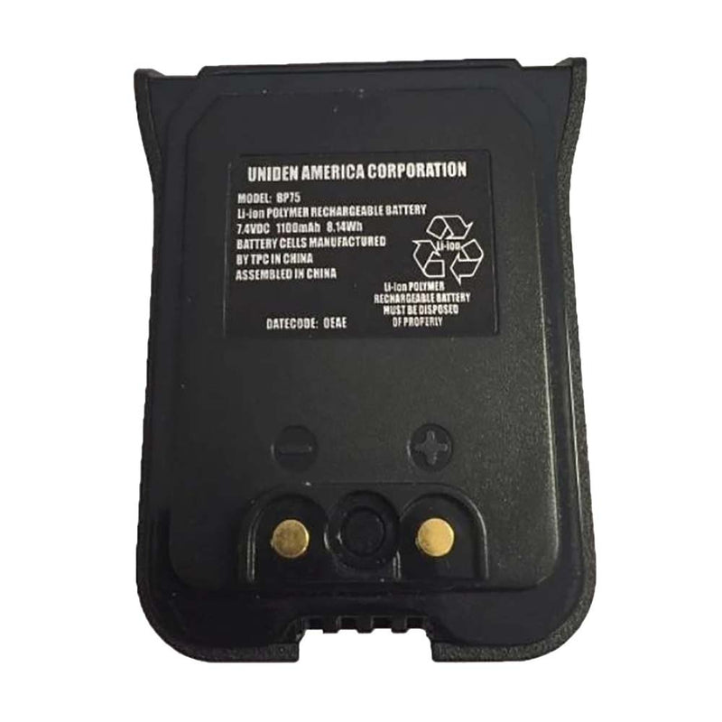Uniden Battery Pack f/MHS75 [BBTH0927001]-Angler's World