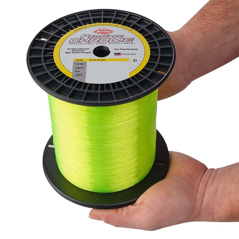 Berkley ProSpec Chrome Hi-Vis Yellow Monofilament - 16 lb - 3000 yds - PSC3B16-HVY [1559030]-Angler's World