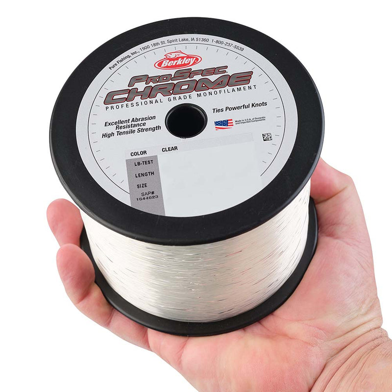Berkley ProSpec Chrome Clear Microfilament - 10lb - 1000 yds - PSC1B10-15 [1543455]-Angler's World