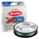 Berkley x9 Braid Low-Vis Green - 50lb - 328 yds - X9B33050-22 [1486829]-Angler's World