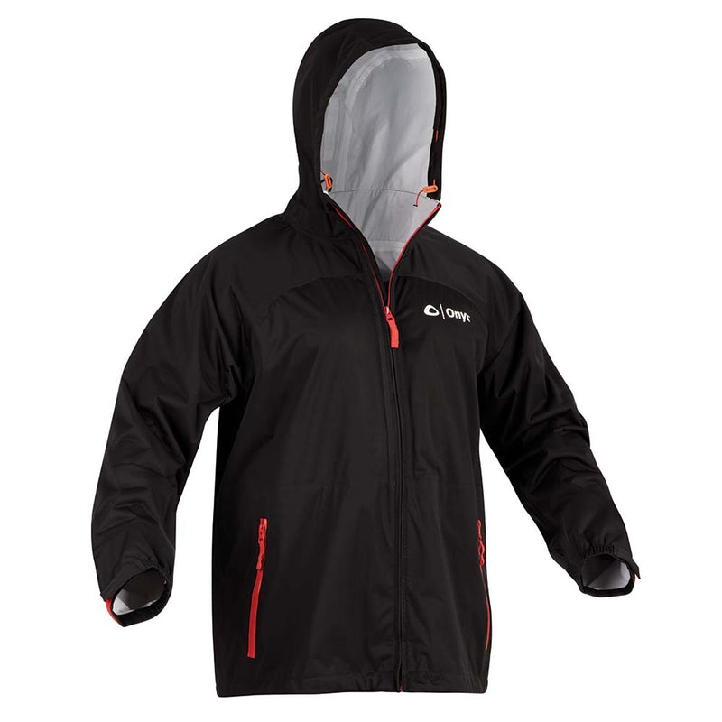 Onyx HydroMax Rain Jacket - Medium - Black [503100-700-030-22]-Angler's World