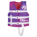 Full Throttle Child Nylon Life Jacket - Purple [112200-600-001-22]-Angler's World