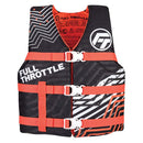 Full Throttle Youth Nylon Life Jacket - Pink/Black [112200-105-002-22]-Angler's World