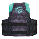 Full Throttle Adult Nylon Life Jacket - S/M - Aqua/Black [112200-505-030-22]-Angler's World
