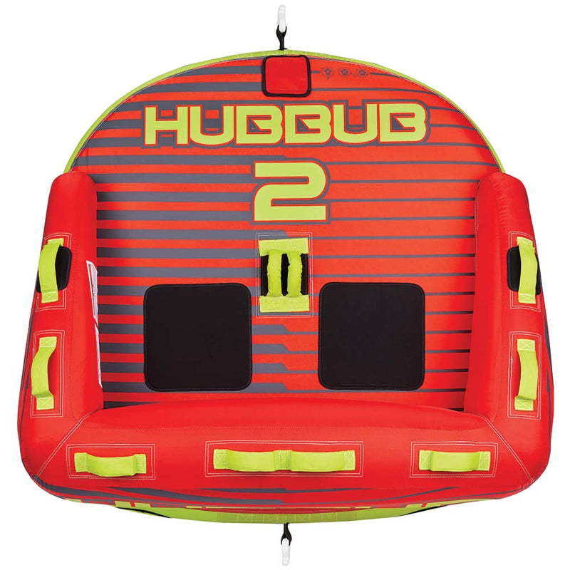 Full Throttle Hubbub 2 Towable Tube - 2 Rider - Red [303400-100-002-21]-Angler's World