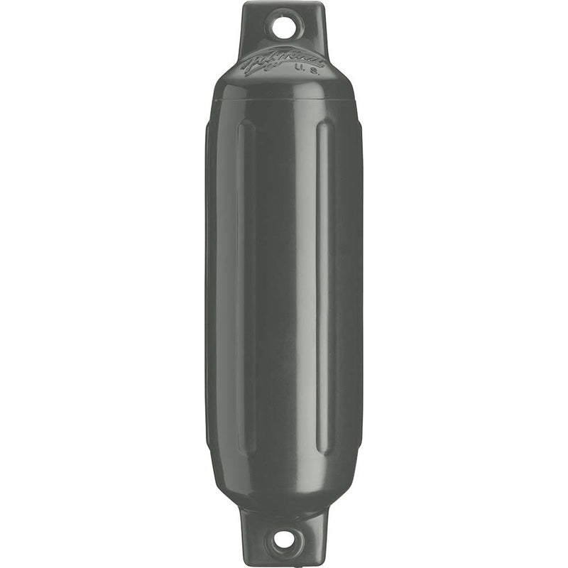 Polyform G-5 Twin Eye Fender 8.8" x 26.8" - Graphite [G-5-GRAPHITE]-Angler's World