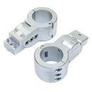 PTM Edge Board Rack Mounts - 2.38" Pipe Clamp - Silver [P13198-2380TEBCL]-Angler's World