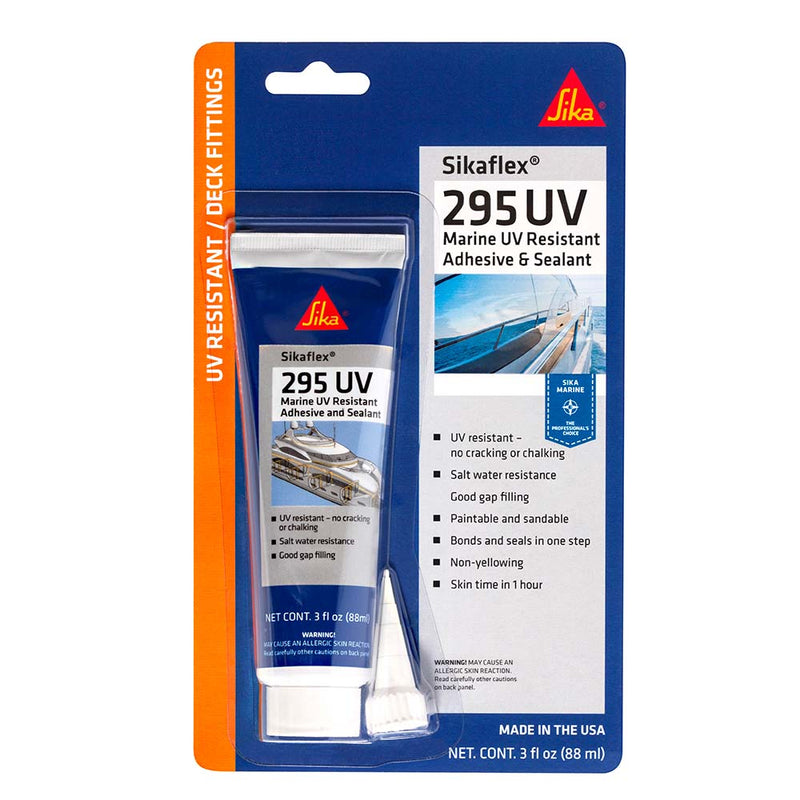 Sika Sikaflex 295 UV - White - 10oz Tube w/Nozzle [769]-Angler's World