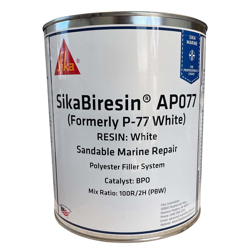 Sika SikaBiresin AP077 White Gallon BPO Hardener Required [606547]-Angler's World