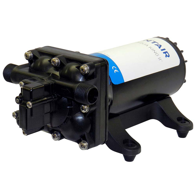 Shurflo by Pentair King II Premium 4.0 24VDC 4.0GPM 55PSI Fresh Water Pressure Pump w/Strainer Fittings [4148-163-E75]-Angler's World