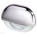 Hella Marine White LED Easy Fit Step Lamp w/Chrome Cap [958126001]-Angler's World