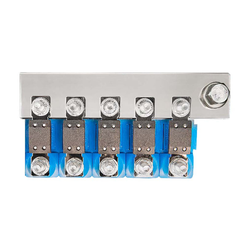 Victron Busbar to Connect 5 Mega Fuse Holders - Busbar Only Fuse Holders Sold Separately [CIP100400060]-Angler's World