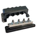 Victron Busbar 600A 4P Cover 4X 3/8" Plus 4X M8 Terminals [VBB160040010]-Angler's World