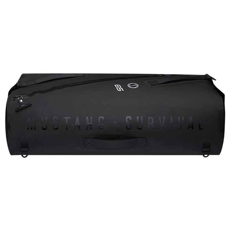 Mustang Greenwater 65L Submersible Deck Bag - Black [MA261202-13-0-202]-Angler's World