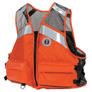 Mustang Industrial Mesh Vest - Orange - Large/XL [MV1254T1-2-L/XL-216]-Angler's World