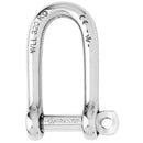 Wichard Self-Locking Long D Shackle - Diameter 8mm - 5/16" [01214]-Angler's World