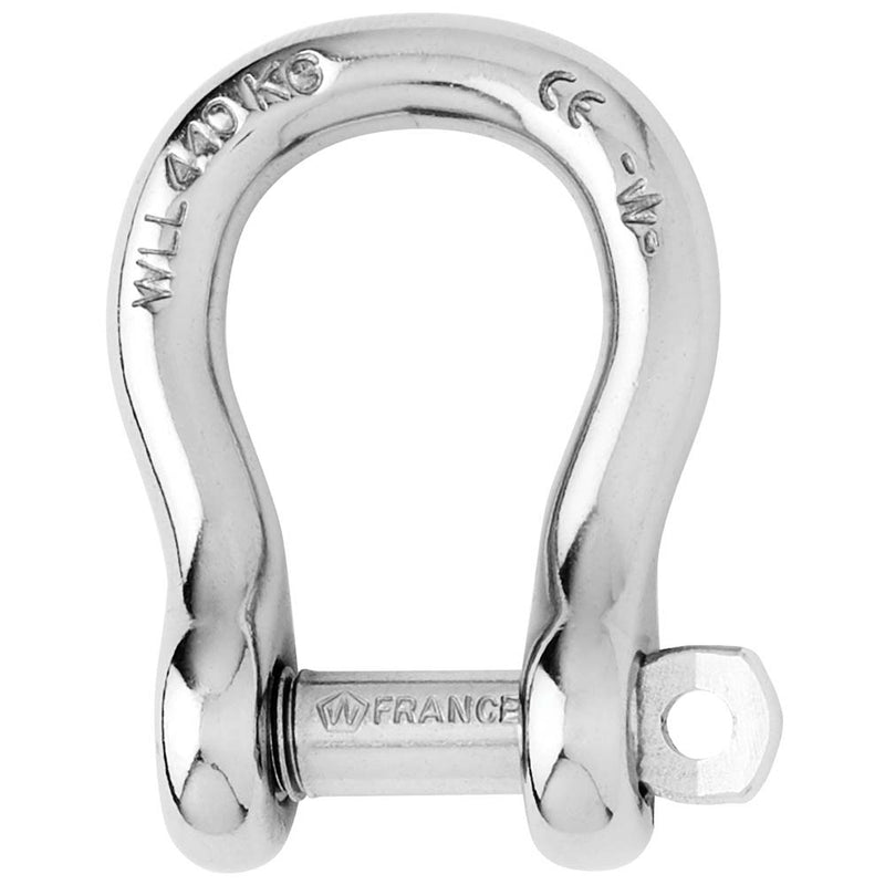 Wichard Captive Pin Bow Shackle - Diameter 6mm - 1/4" [01443]-Angler's World